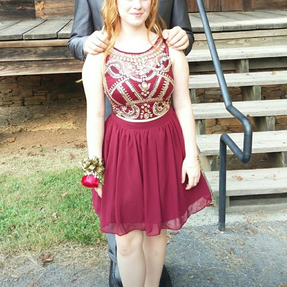 Homecoming dress two peice